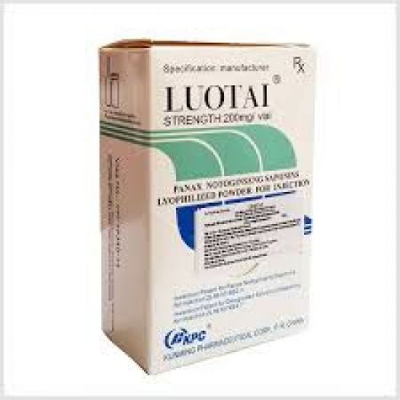 Thuốc: LUOTAI 200MG (Hoạt chất: Panax notoginseng saponins)